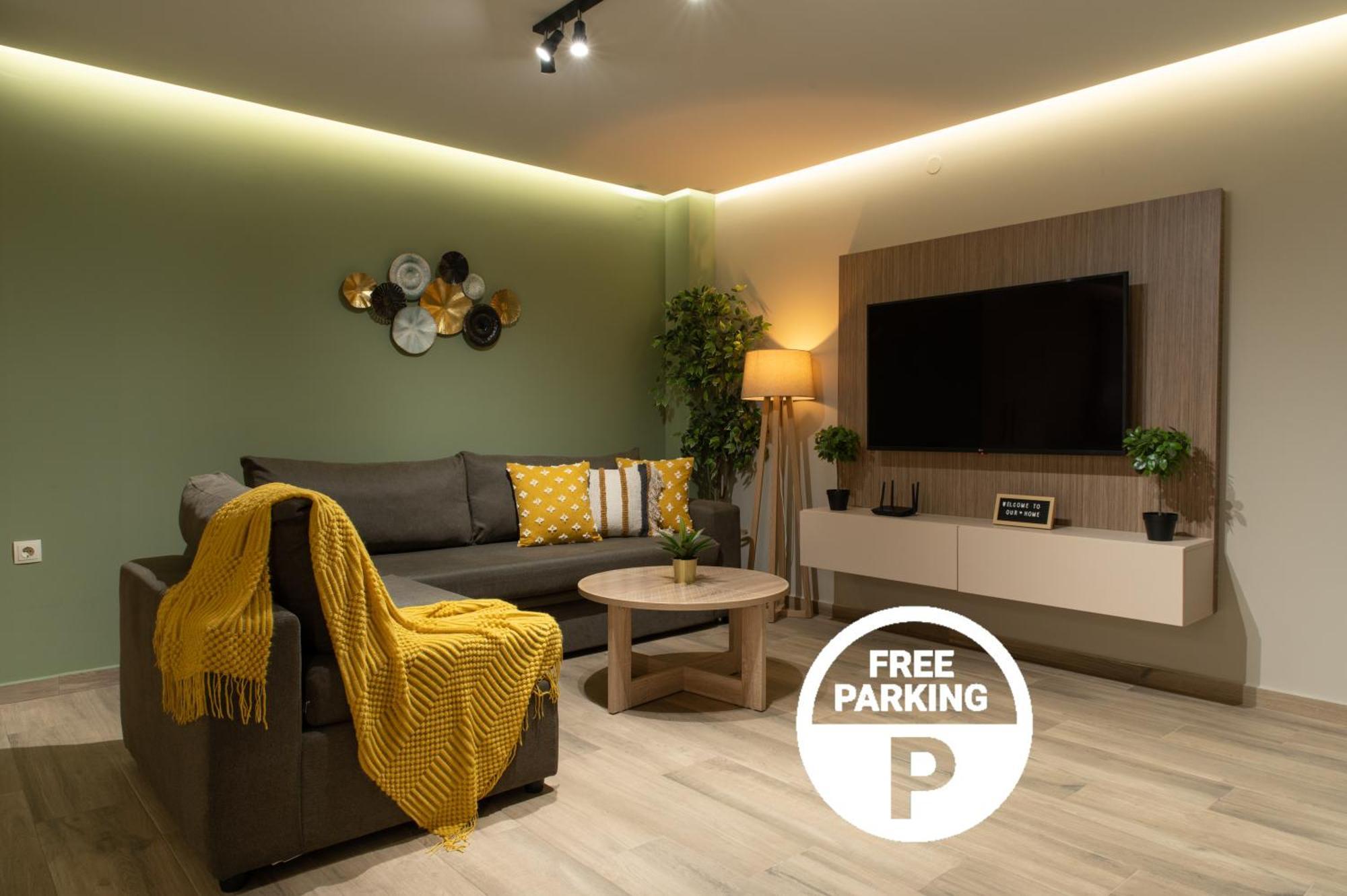 Stylishly Decorated House - Free Private Parking! Apartment Heraklion  Ngoại thất bức ảnh